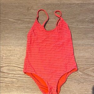 Acacia Swimwear Bold Orange Swimsuit